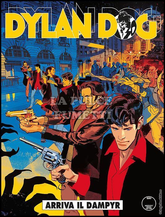DYLAN DOG ORIGINALE # 371: ARRIVA IL DAMPYR - COVER A - SCRITTA GIALLA
